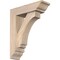 Ekena Millwork Imperial Traditional Smooth Bracket w/ Offset Brace, Douglas Fir, 5 1/2"W x 18"D x 22"H BKT0604X18X22IMP01SDF - alternate 1